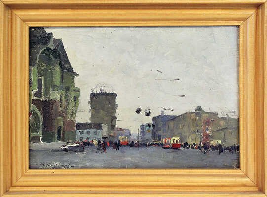 Кузнецов Николай Дмитриевич. Москва. У Ярославского вокзала